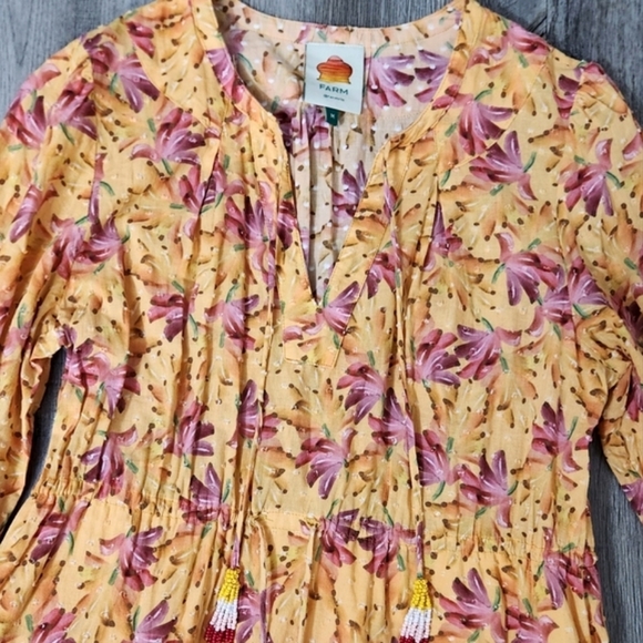 FARM Rio Banana Sunshine Mini Dress - Picture 6 of 15